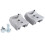 Seat Jack Spacer Lift Device for 05-22 Silver 1