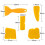 9 Pcs Silicone Sealant Scraper Smoothing Tool Caul 3