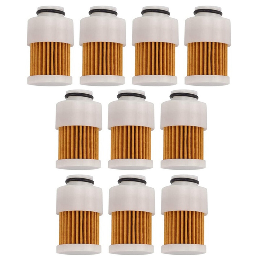 10Pcs Fuel Filter Elements For Outboard Engine 40H 4851175631034
