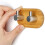 Bamboo Stainless Steel Hook Wall Clothes Bag Headp 3