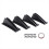 Universal Rear Bumper Lip Diffuser Fins, Chin Prot 2