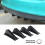 Universal Rear Bumper Lip Diffuser Fins, Chin Prot 3