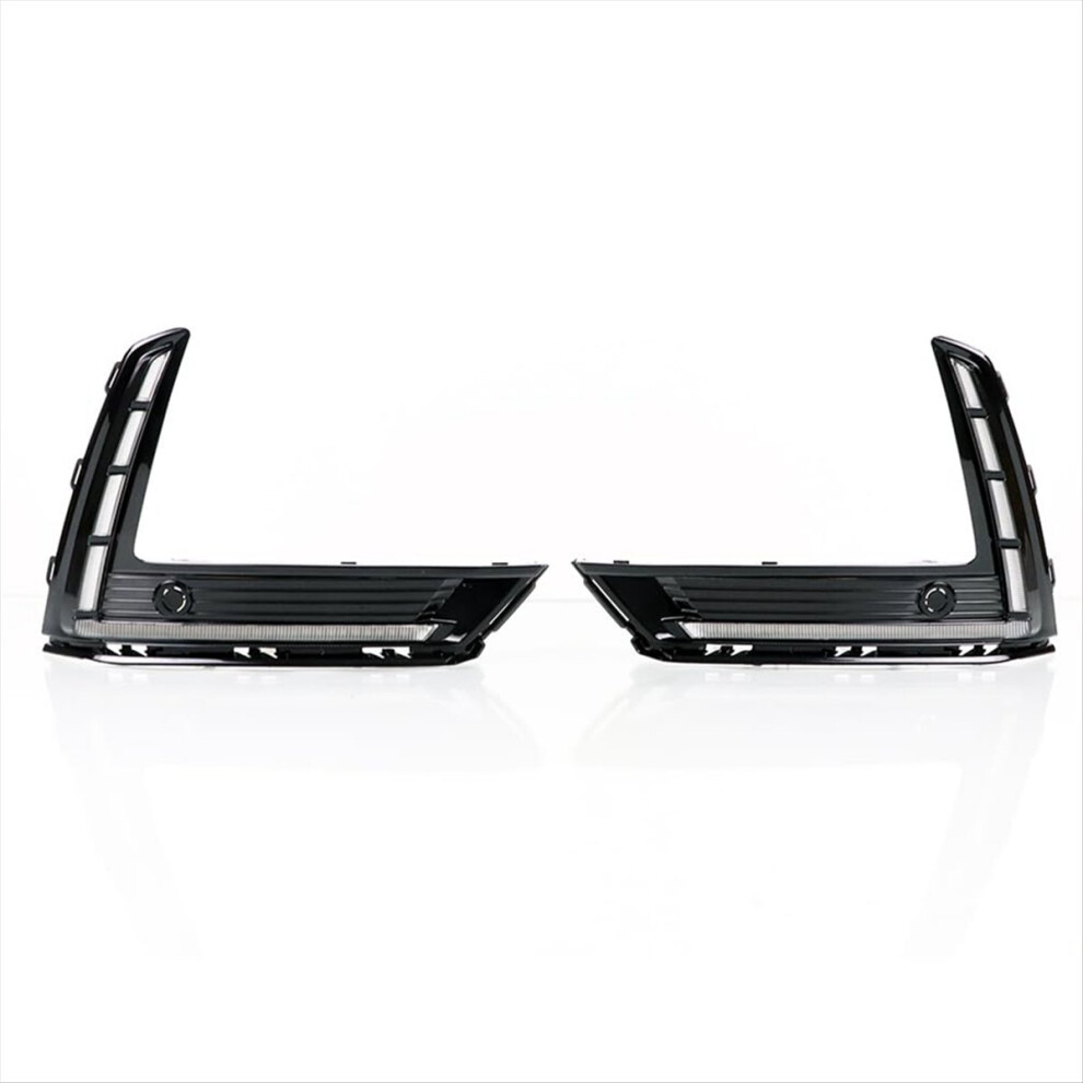 Led Drl Fog Lights With Sequential Turn Sign Amber 4853800950633