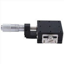 X Axis 40X40mm Knob Micrometer Sliding Stage Guide