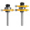 2Pcs 6Mm Shank Joint Assembly Router Bit Set Tongu 2