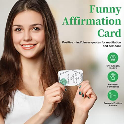 Latest Funny Affirmation Card Gift, 64 Pcs Sweary 2