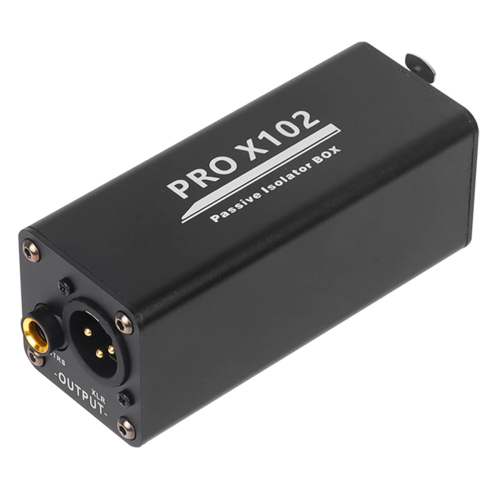 Audio Isolator Noise Reduction DI Ground Box 6.35