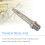 2Pcs Bicycle Titanium Pedal Spindles Fit for Zero 4