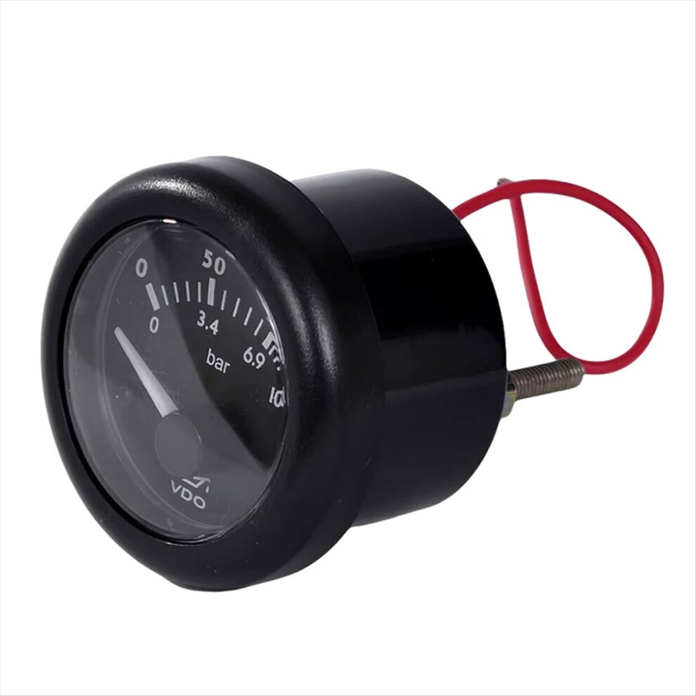 Automotive Gauge Marine Oil Pressure Meter 52Mm En 4853800945943