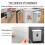 Kitchen Compost Bin for Counter Top or , Hanging S 3