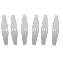 6 Pcs Metal Grass Trimmer Blade String Head Replac