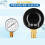 Pressure Gauge Replacement ECX270861 Drain Cap for 4