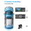 3 Camera Dash Cam 1080P 2 Inch Screen Dashcam Blac 6
