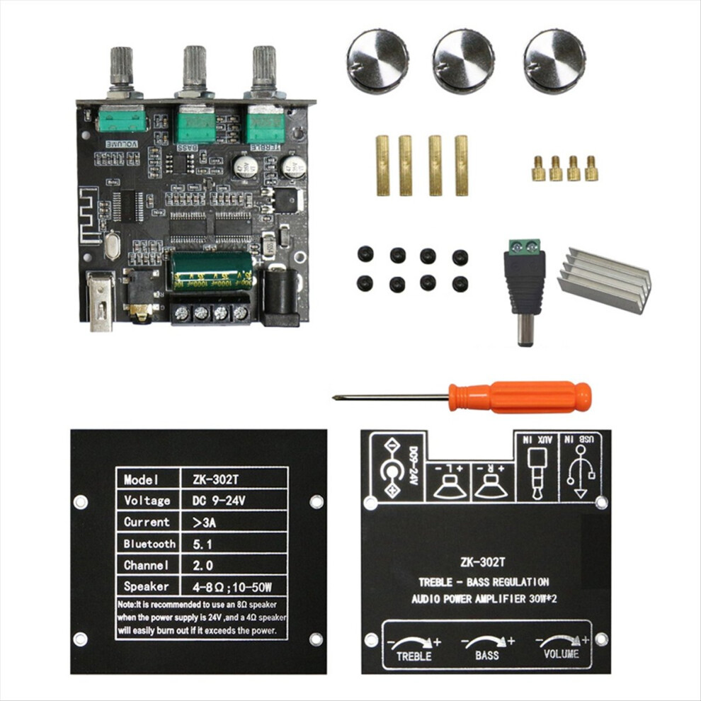 302T Bluetooth Digital Power Module 2.0 Stereo Du 4851175622605