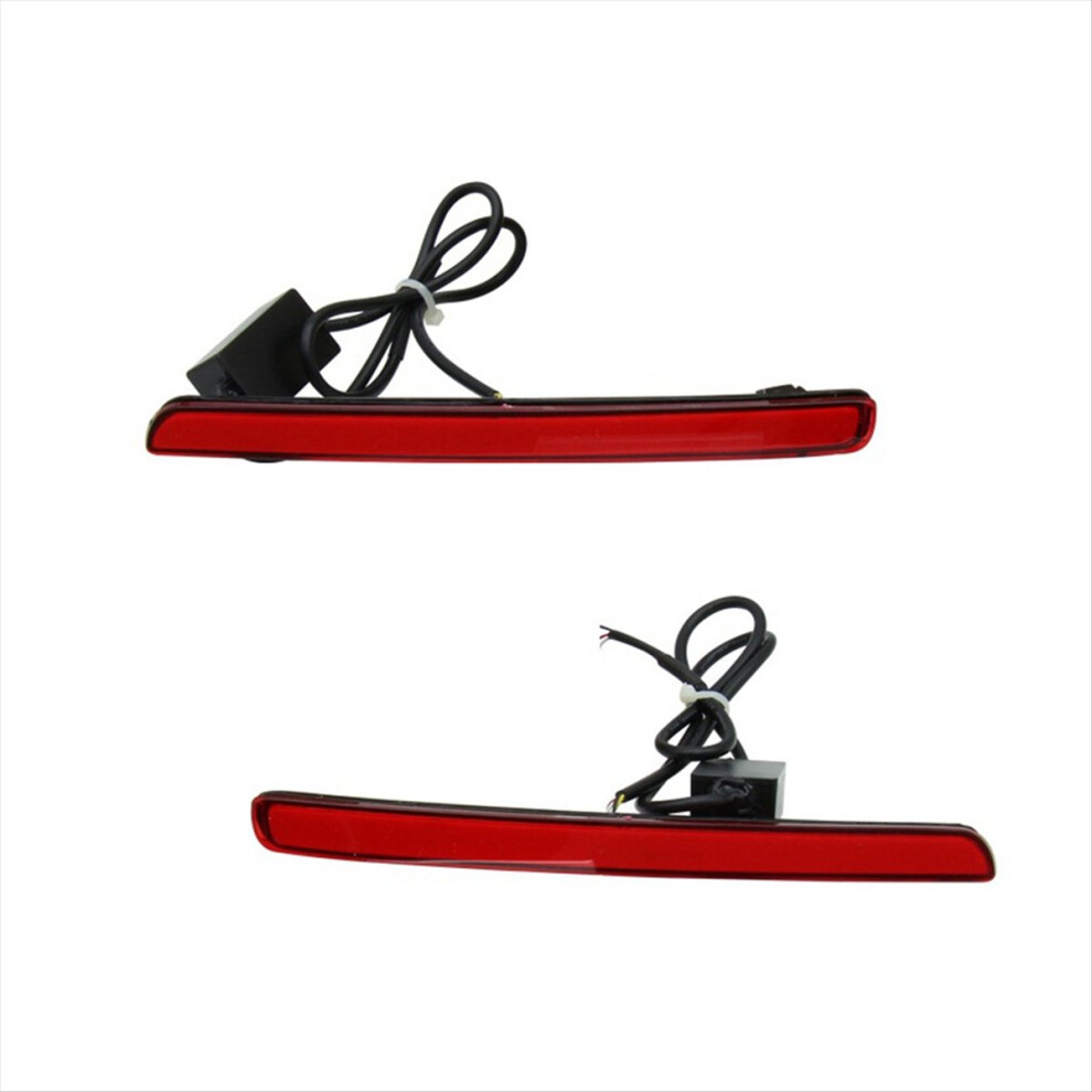 Jojomino Light Led Rear Bumper Reflector Tail For Hatchback