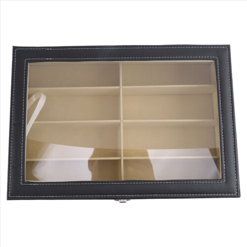 8-Grid Eye Glasses Case Eyewear Sunglasse Storage 1
