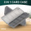 Black Game Card Memory Case For 5