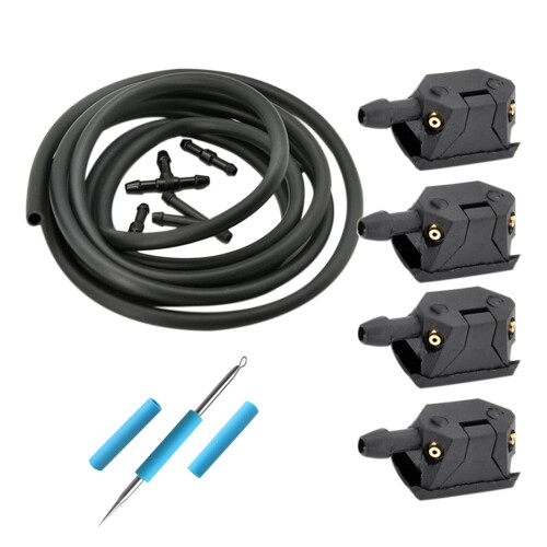 Car Windshield Nozzle Washer Wiper with Hose for T 1