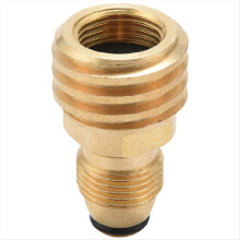 Propane Gas Adapter Converts POL LP Tank Service V