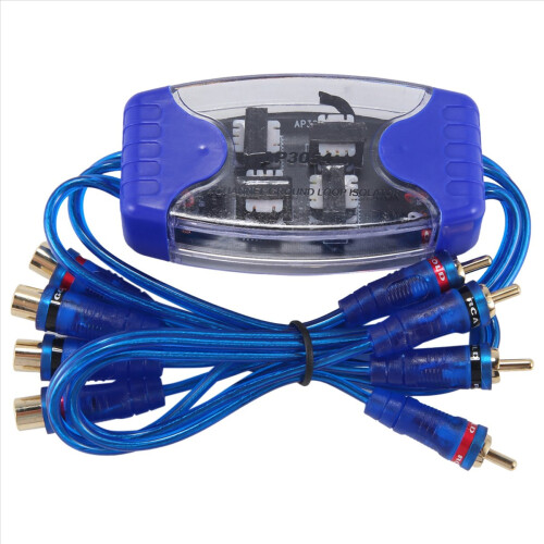 4-Channel Audio Noise Filter Suppressor Ground Loo 1