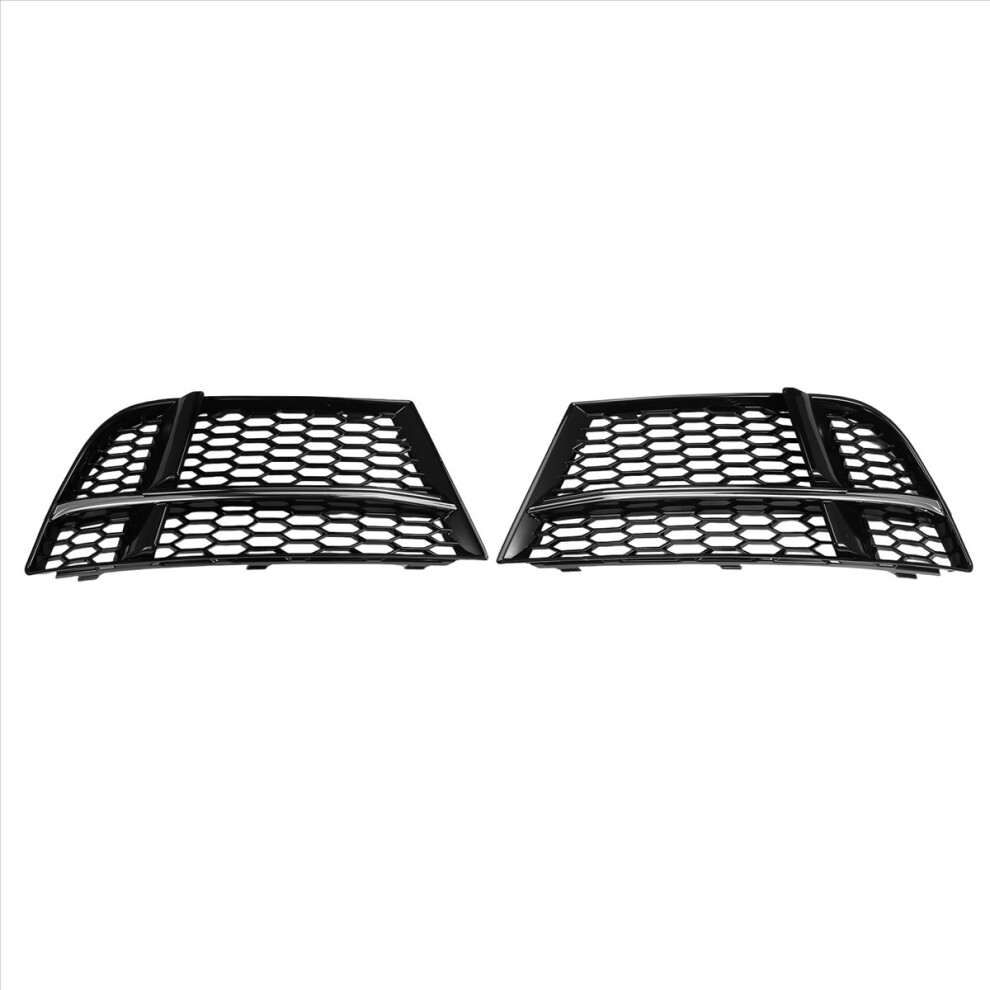 Front Bumper Fog Mesh Grille Cover For A3 S3 Light 4853800946674