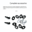 2 PCS Car Front Windshield Wiper Nozzle Nut Type 6