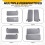 Car Inside Sunvisor for 2005-2014 Front Sunshade S 8