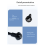 2 PCS Car Front Windshield Wiper Nozzle Nut Type 8