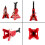 Trolley Jack,RC Car 3T Jack Stands Bracket Adjusta 8