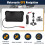 5 Inch Motorcycle Portable GPS Navigation Screen W 6