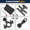 5 Inch Motorcycle Portable GPS Navigation Screen W 8
