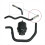 1Set Power Steering Hose+Fluid Tank Kit for E46 M5 6