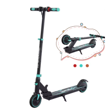 RCB Electric Scooter for Children Aged 8-12-16 Years, Only 7.55KG Foldable Electric Scooters, Two Types of Braking, Max 16 Km