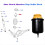 Car Rear Shock Absorption Stop Buffer Block 7T4Z-1 5