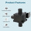 For 2.0L 2.5L Forester Legacy Baja 98-06 Carbon Ca 10