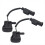 1 Pair New Windshield Heated Washer Sprayer Nozzle 6