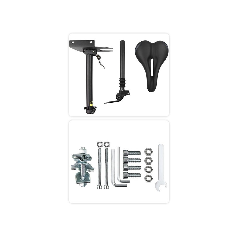Electric Scooter Seat Adjustable Saddle Set Shockp 4853800998864