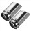 2Pcs for C180 Car Exhaust Muffler Tip Stainless St 3