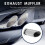 2Pcs for C180 Car Exhaust Muffler Tip Stainless St 5