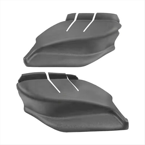 Car Hood Vent Grate Trim Front Windshield Wrap Cor 2