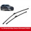 1Set Car Front Windshield Wiper Blade Kit with Hea 4