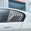 Car Rear Triangular Window Louvers Shutters Blinds 4