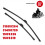 1Set Car Front Windshield Wiper Blade Kit with Hea 5