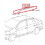 7555152160 7555252140 for Sedan 07-11 Side Door Ro 6