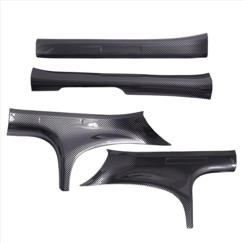 4PCS Inside Door Sill Guards Entry Guard Decor Car 2