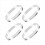 4 x Universal Aluminum Hub Ring Wheel Spacer Set 7 3