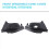 1Pair Car Front Windshield Cowl Cover 1678311300, 5