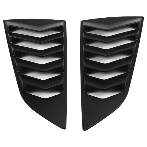 Rear Louver Window Side Shutter Decoration Cover S 2