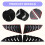 Rear Louver Window Side Shutter Decoration Cover S 8