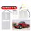 1Set Seat Back Heater Kit Bottom&Top Elements Pad 10